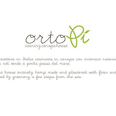 Ortopi Country Canapa House Порто Реканати Екстериор снимка